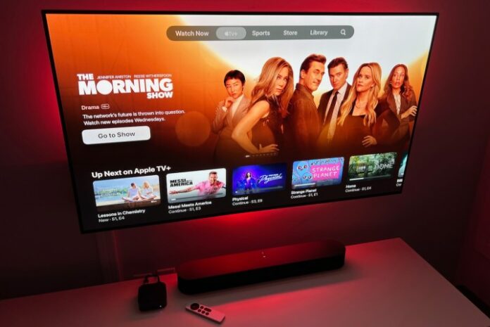 Apple TV+ mostra il programma mattutino.