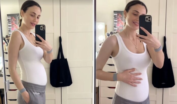 ''Mi sveglio ogni giorno con una pancia diversa'': Rosalinda Cannavò mostra meravigliata le sue forme premaman