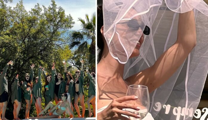 Le foto dell'addio al nubilato di Cecilia Rodriguez a Marbella insieme alle amiche, Belen e alla mamma Veronica
