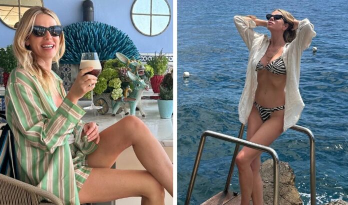 L'estate di Alessia Marcuzzi è iniziata: primi giorni in bikini a Positano, guarda