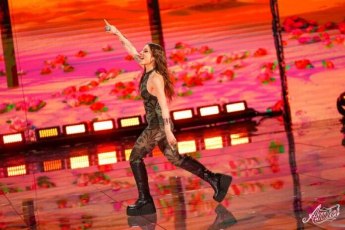 Angelina Mango ad Amici 23