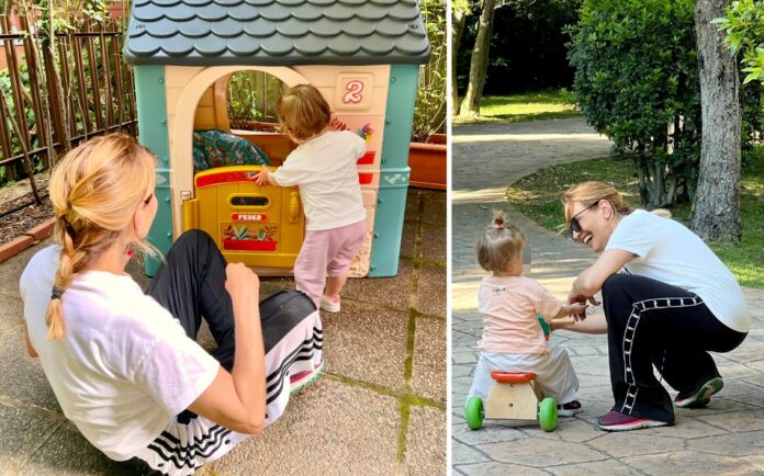 Barbara D'urso è una nonna dolcissima con Matilde
