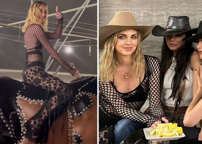 Chiara Ferragni scatenata sul toro meccanico al party: la vita da single sembra iniziare a piacerle parecchio, guarda