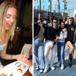 Chiara Ferragni torna da single in California e festeggia in anticipo il compleanno con le amiche: le foto