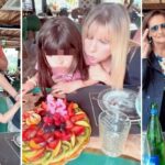 Laura Freddi compie 52 anni, le tenerissime immagini della festa con la figlia Ginevra che le porta la torta: guarda