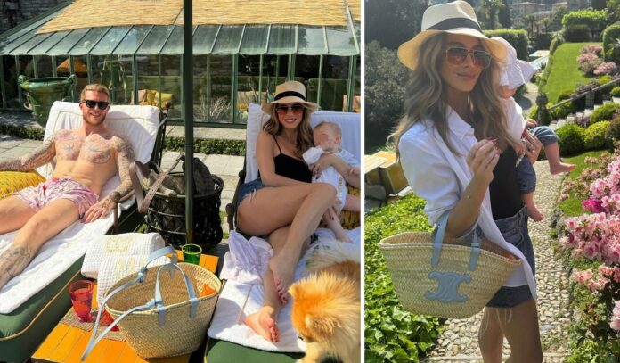 Diletta Leotta si rilassa con Loris Karius e la figlia in attesa delle nozze
