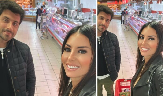 Elisabetta Gregoraci mostra un momento di quotidianità col fidanzato Giulio Fratini: lo scatto insieme al supermercato