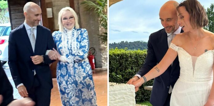 A poco più di un mese dall'operazione per il cancro, Eleonora Giorgi accompagna all'altare il figlio: le emozionanti immagini