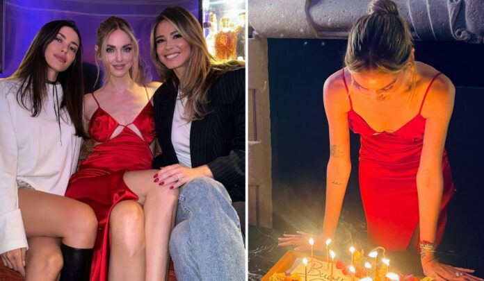 Le foto del compleanno di Chiara Ferragni: dalla torta con i figli al party nel locale milanese