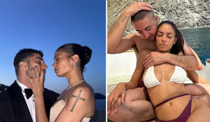 Elodie e Andrea Iannone tra le coppie più vip alle nozze della Leotta: poi qualche giorno insieme nel mare siciliano, foto