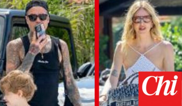 ''Lui con i figli e i genitori, lei con gli amici'': il weekend da 'separati al mare' di Fedez e Chiara Ferragni in Versilia