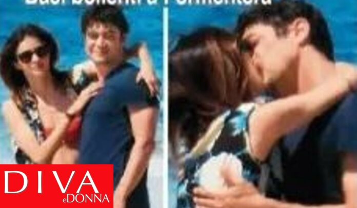 Riccardo Scamarcio e la fidanzata Benedetta Porcaroli paparazzati mentre si baciano con grande passione a Formentera da 'Diva'