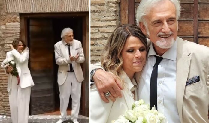 La cantante Tosca ha sposato il compagno Massimo: le immagini del matrimonio intimo a Roma