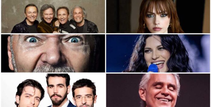 eventi musica canale 5 2024 2025