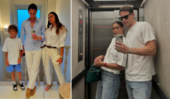 Melissa Satta e Carlo Beretta fanno sul serio: le foto in vacanza con il figlio dell'ex velina