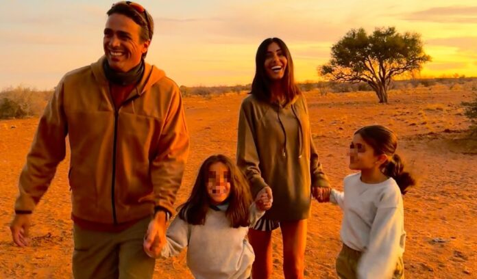 Federica Nargi e Alessandro Matri iniziano un viaggio spettacolare insieme a figlie e amici: le prime immagini