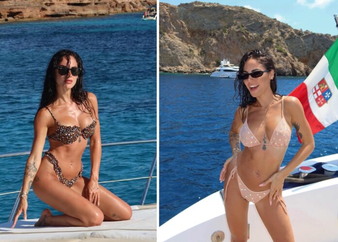 Giulia De Lellis sfoggia la sua collezione di bikini sexy per l'estate