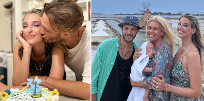 Guenda Goria festeggia i 33 anni del marito Mirko Gancitano in Sicilia con il piccolo Noah: le immagini