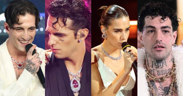 sanremo collana tony effe