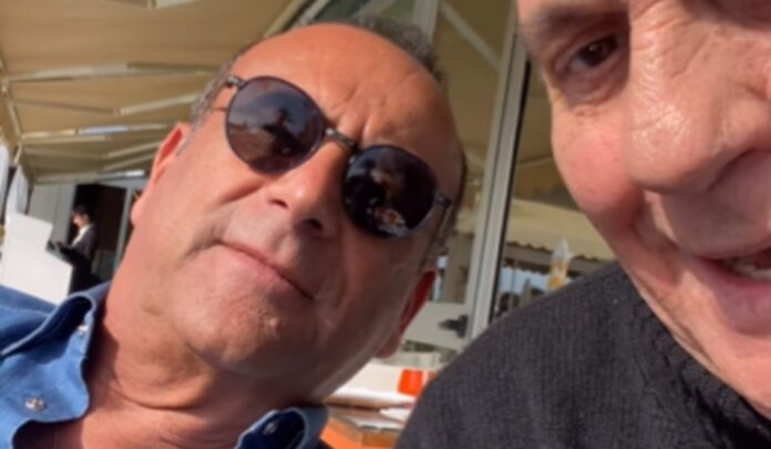 Dopo la fine del Festival di Sanremo Carlo Conti si rilassa con Giorgio Panariello