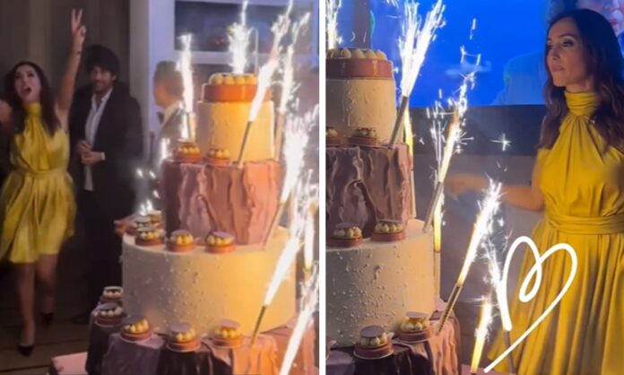 Caterina Balivo festeggia 45 anni con un party vip a Milano