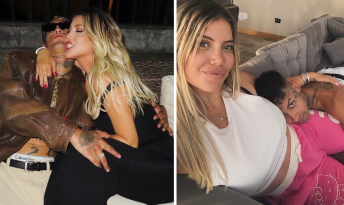 Wanda Nara è tornata con L-Gante!