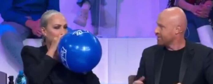 Alessandra Celentano e Rudy Zerbi a Verissimo: 