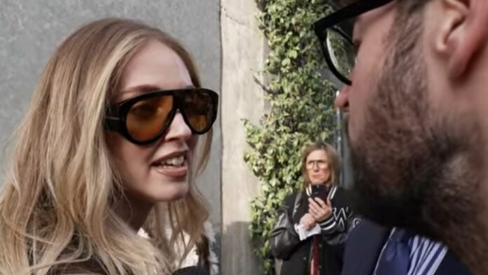''Ho querelato Fabrizio Corona'': Chiara Ferragni all'inviato del programma tv conferma di essere passate alle vie legali