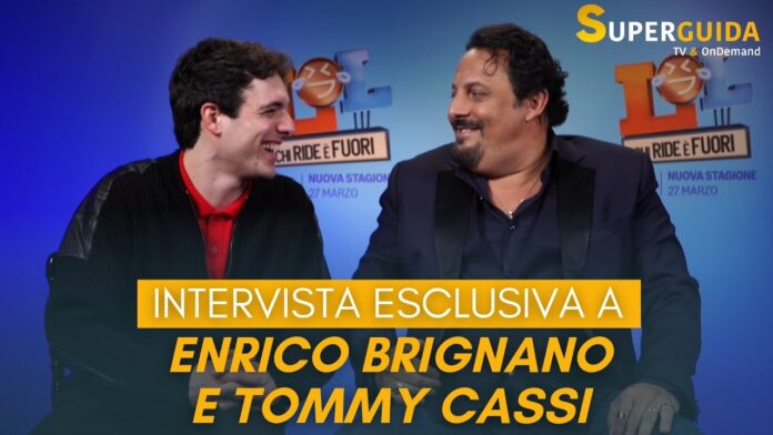 Tommaso Cassissa ed Enrico Brignano