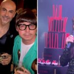 Le foto della festa a sorpresa per i 50 anni di Victoria Cabello