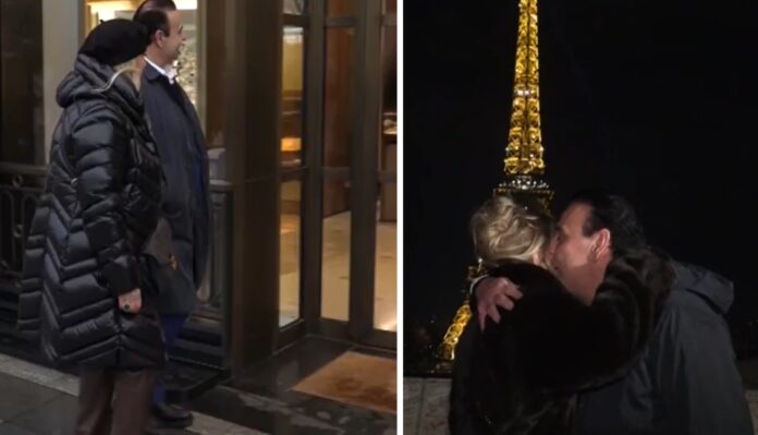 Tina Cipollari vola a Parigi con il corteggiatore Cosimo e si fa regalare borse e gioielli di lusso