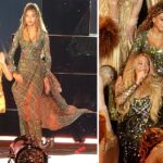 Le figlie di Beyoncé le rubano la scena al concerto di LA: guarda Rumi, 7 anni, e Blue Ivy, 13, sul palco con la mamma