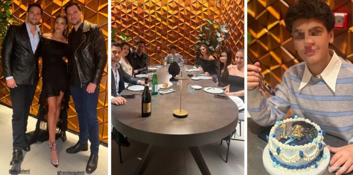 Claudia Galanti festeggia i 14 anni del figlio Liam Elijah e ci sono anche i suoi due bellissimi fratelli gemelli: guarda