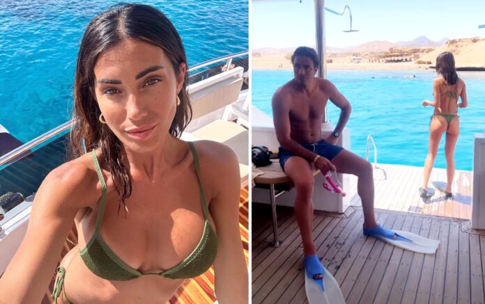 Federica Nargi e Alessandro Matri sono di nuovo al mare con le figlie