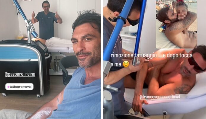 Francesca Arca sta rimuovendo i tatuaggi tribali da 'tronista' che aveva da decenni sul braccio: guarda