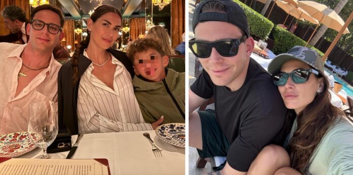 Melissa Satta e Carlo Beretta, Pasqua in ''famiglia'' in America: foto