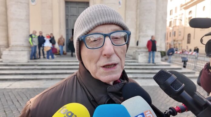 Claudio Fassari, ai funerali del fratello di Antonello Fassari