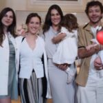 Valentino Rossi e Francesca Sofia Novello festeggiano il battesimo della secondogenita Gabriella