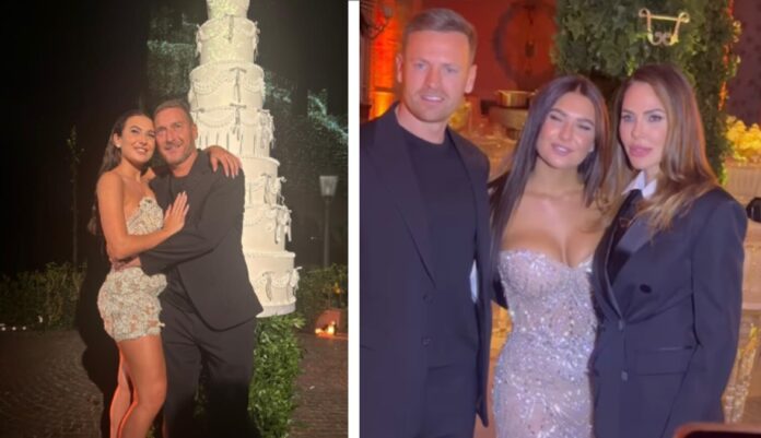 Chanel Totti festeggia 18 anni con un party pazzesco insieme a papà Francesco Totti e mamma Ilary Blasi