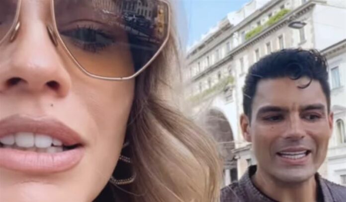 Il fidanzato americano di Ivana Mrazova ha problemi con l'italiano!