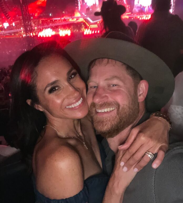 Harry e Meghan, serata romantica senza figli