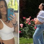 Rebecca Jewel Manenti, primogenita di Heather Parisi, svela il pancione di 5 mesi: avrà una bimba dal compagno Carlo Franceschini, foto
