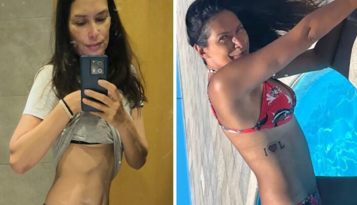 ''I 10 kg che avevo preso non mi facevano sentire a mio agio'': la top model Fernanda Lessa mostra il risultato della sua dieta
